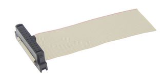 MP009185 - Ribbon Cable, IDC Receptacle to Free End, 26 Ways, 11.8 ", 300 mm, 1.27 mm - MULTICOMP PRO
