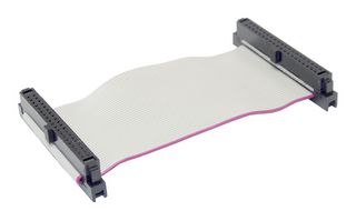 MP009222 - Ribbon Cable, IDC Receptacle to IDC Receptacle, 40 Ways, 1.97 ", 50 mm, 1.27 mm - MULTICOMP PRO