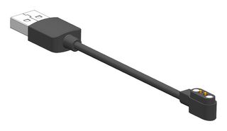 MP009328 - Magnetic Connector Cable Assembly, USB Type A Plug, Magnetic 2 Position Plug, 1 A, 800 mm, 31.5 " - MULTICOMP PRO