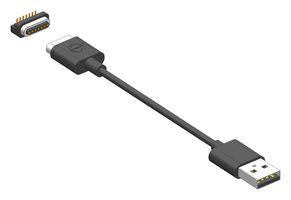MP009339 - Magnetic Connector Cable Assembly, USB Type A Plug, Magnetic 7 Position Plug, 2 A, 1 m, 3.3 ft - MULTICOMP PRO