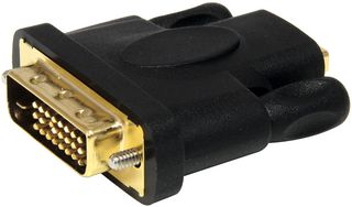HDMIDVIFM - Connector Adapter, HDMI, 1 Ways, Receptacle, DVI-D, 1 Ways, Plug - STARTECH