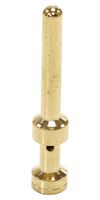 MP009693 - Heavy Duty Connector Contact, MP-16A CRIMPS, Pin, 18 AWG, Crimp, 16 A, Copper Alloy - MULTICOMP PRO