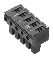 1952120000 - Pluggable Terminal Block, 5 Ways, 16AWG to 12AWG, 4 mm², Push In, 32 A - WEIDMULLER