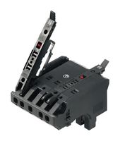 1252210000 - Pluggable Terminal Block, 5 Ways, 4 mm², Push In, 12 A - WEIDMULLER