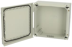 NEO ABS 323215 G - Plastic Enclosure, Hinged, Multipurpose, ABS, 320 mm, 320 mm, 150 mm, IK08, IP66, IP67 - FIBOX