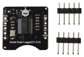 TEL0148 - Serial Data Logger Board, 3.3 V to 5 V, Arduino UNO R3 Board - DFROBOT