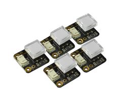 DFR0789 - LED Switch, 27 × 26.5 mm, PH2.0-3P, 3.3 V to 5 V,  Arduino Micro Bit Board, 5 / Pack - DFROBOT