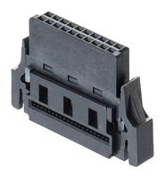 M55-8202042 - IDC Connector, IDC Receptacle, Female, 1.27 mm, 2 Row, 20 Contacts, Cable Mount - HARWIN
