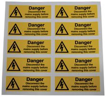 MP001262 - Label, Self Adhesive, 20 mm, 60 mm, Vinyl - MULTICOMP PRO