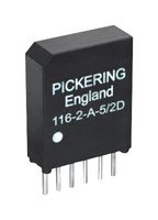 116-2-A-5/2D - Reed Relay, DPST-NO, 5 V, 116 Series, Through Hole, 375 ohm, 500 mA - PICKERING