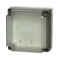 PC 125/35 LT ENCLOSURE - Plastic Enclosure, Multipurpose, Polycarbonate, 130 mm, 130 mm, 35 mm, IP66, IP67 - FIBOX