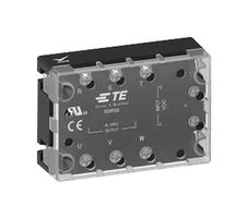 2345984-7 - Solid State Relay, SPST-NO, 40 A, 480 VAC, Panel Mount, Screw, Zero Crossing - POTTER&BRUMFIELD - TE CONNECTIVITY