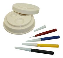 MP010224 - Oiler Set, Container, Plastic 5.3 cm x 1.8 cm, 4 Oil Pins With Protecting-Cap - MULTICOMP PRO