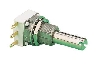P11S2V0FLSY00D0047 - Rotary Potentiometer, 10 kohm, 1 Turns, Linear, 1 W, ± 20%, P11S Series - VISHAY