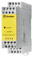 7S.16.8.230.5420 - Safety Relay, 230 VAC, 4NO / 2NC, 7S Series, DIN Rail, 6 A, Screwless - FINDER