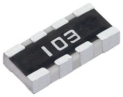 MCPNF43JTFX0680 - Fixed Network Resistor, 68 ohm, Isolated, 4 Resistors, 0603 [1608 Metric], Convex, ± 5% - MULTICOMP PRO
