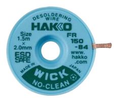 FR150-84 - Desoldering Braid, Copper, 1.5 m x 2 mm - HAKKO