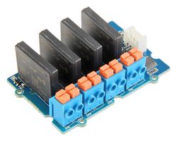 103020135 - Solid State Relay Board with Cable & Acrylic Shell, 4 Channel, 5 V, Arduino Board - SEEED STUDIO