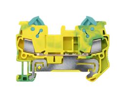 8WH3000-0CE07 - DIN Rail Mount Terminal Block, PE Thru, 2 Ways, 24 AWG, 16 AWG, 1.5 mm², IDC - SIEMENS