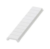 8WH8121-0AB05 - Terminal Block Marker, White, Labeling Plate, Siemens ALPHA FIX Series 8WH Terminal Blocks, 1 to 10 - SIEMENS