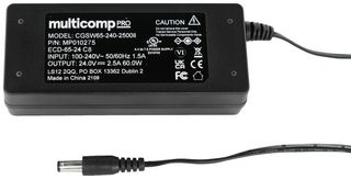 MP010275 - AC/DC Power Supply, ITE, 1 Output, 60 W, 24 VDC, 2.5 A - MULTICOMP PRO