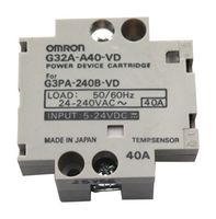 G32A-A420-VD DC12-24 - Solid State Relay, 20 A, 480 VAC, DIN Rail, Screw - OMRON INDUSTRIAL AUTOMATION