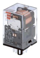 MKS3P-5 AC230 - Power Relay, 3PDT, 230 VAC, 10 A, MK-S Series, Socket, Latching - OMRON INDUSTRIAL AUTOMATION