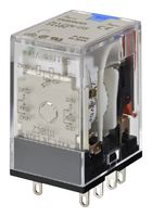 MY2IN-GS AC220/240 - Power Relay, DPDT, 240 VAC, 5 A, MY-GS Series, Socket, Latching - OMRON INDUSTRIAL AUTOMATION