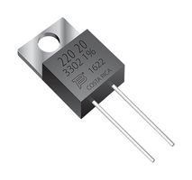 PWR220T-20-3R00F - Through Hole Resistor, 3 ohm, PWR220T-20 Series, 20 W, ± 1%, TO-220, 250 V - BOURNS