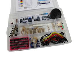 ADALP2000 - Semiconductors Assortment Kit, 28 Pieces IC's, Passives, Discretes, Buzzer Speaker, Breadboard - ANALOG DEVICES