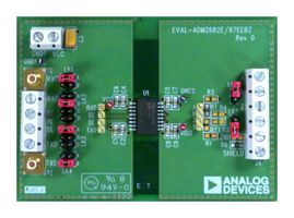 EVAL-ADM2682EEBZ - Evaluation Board, ADM2682EBRIZ, Isolated RS-485 Transceiver, 5 kV RMS - ANALOG DEVICES