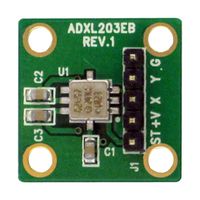 ADXL203EB - Evaluation Board, ADXL203EB, Dual Axis Accelerometer - ANALOG DEVICES