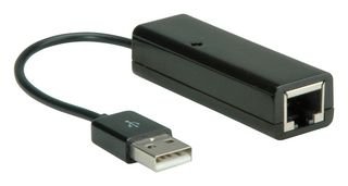 MP010441 - Converter, USB 2.0 Type A Plug to RJ45 Jack, 10/100 Mbps - MULTICOMP PRO
