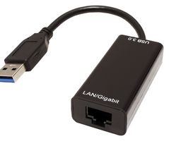 MP010442 - Converter, USB 3.2 Type A Plug to RJ45 Jack, 10/100 Mbps, 1 Gbps - MULTICOMP PRO
