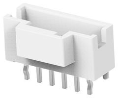 1-2232826-6 - Pin Header, Natural, Key A, Wire-to-Board, 2 mm, 1 Rows, 6 Contacts, Through Hole Straight - TE CONNECTIVITY