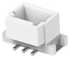1-2232829-3 - Pin Header, Natural, Key A, Wire-to-Board, 2 mm, 1 Rows, 3 Contacts, Surface Mount Straight - TE CONNECTIVITY