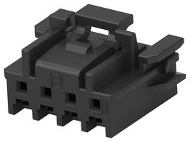 2-2350224-4 - Connector Housing, Black, Key B, SGI 2.0 Series, Plug, 4 Ways, 2 mm - TE CONNECTIVITY