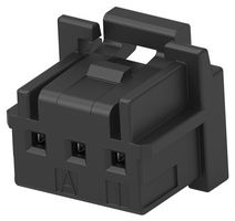 4-2232979-3 - Rectangular Connector, Black, Key B, SGI 2.0 Series, 3 Contacts, Plug, 2 mm, IDC / IDT, 1 Row - TE CONNECTIVITY