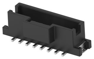 4-2232829-8 - Pin Header, Black, Key B, Wire-to-Board, 2 mm, 1 Rows, 8 Contacts, Surface Mount Straight - TE CONNECTIVITY