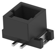 4-2232829-2 - Pin Header, Black, Key B, Wire-to-Board, 2 mm, 1 Rows, 2 Contacts, Surface Mount Straight - TE CONNECTIVITY