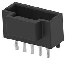 4-2232826-5 - Pin Header, Black, Key B, Wire-to-Board, 2 mm, 1 Rows, 5 Contacts, Through Hole Straight - TE CONNECTIVITY