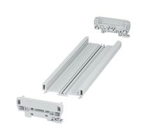 1300351 - Plastic Enclosure, DIN Rail, PVC, 92.3 mm, 253.8 mm, 39.45 mm - PHOENIX CONTACT