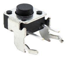 TL1105VF160Q - Tactile Switch, TL1105 Series, Side Actuated, Through Hole, Round Button, 160 gf, 50mA at 12VDC - E-SWITCH