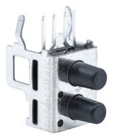 TL2243 - Tactile Switch, TL2243 Series, Side Actuated, Through Hole, Round - Dual, 180 gf, 50mA at 12VDC - E-SWITCH