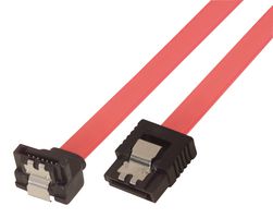 CASATARL-8 - Computer Cable, SATA 7 Position Receptacle, SATA Right Angle 7 Position Receptacle, 8 ", 203 mm - L-COM