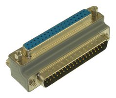 DG9037MF1 - D Sub Connector Adapter, R/A, Standard D Sub, Plug, 37 Ways, Standard D Sub, Receptacle, 37 Ways - L-COM