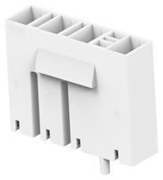 2380041-1 - Connector Housing, Natural, Receptacle, 4 Ways, 8 mm - TE CONNECTIVITY
