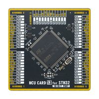 MIKROE-4647 - Add-On Board, MikroE MCU Card 13, STM32 STM32L162ZET6 MCU, 2 x 168 Pin Mezzanine Connector - MIKROELEKTRONIKA