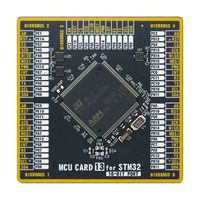 MIKROE-4645 - Add-On Board, MikroE MCU Card 13, STM32 STM32L151ZDT6 MCU, 2 x 168 Pin Mezzanine Connector - MIKROELEKTRONIKA