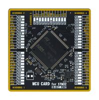 MIKROE-4573 - Add-On Board, MikroE MCU SiBRAIN, STM32 STM32F405ZGT6 MCU, 2 x 168 Pin Mezzanine Connector - MIKROELEKTRONIKA